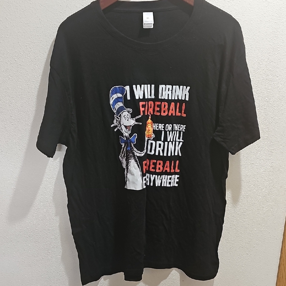 Amazon Essentials Black Graphic T-Shirt